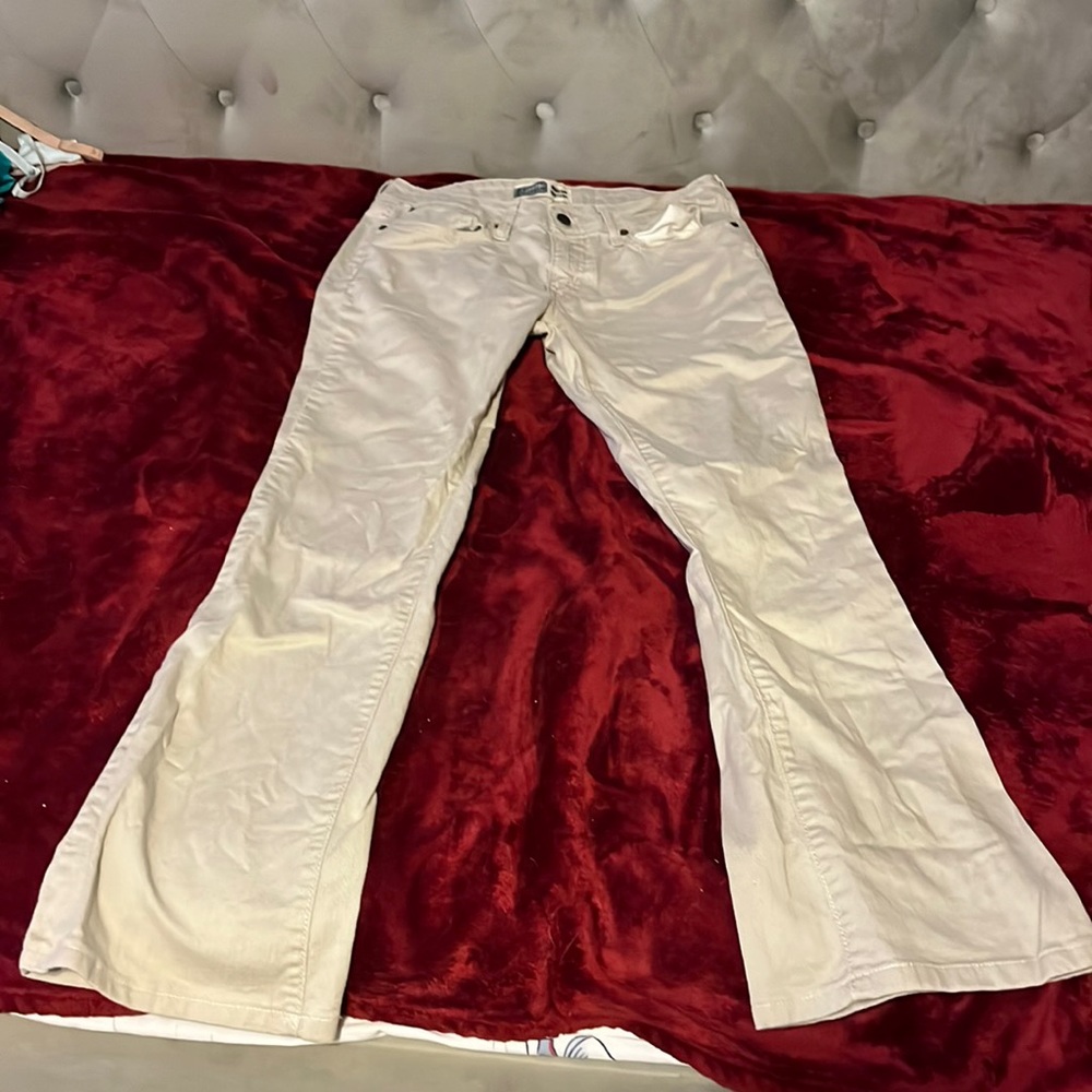 levi modern bootcut size ten khakis